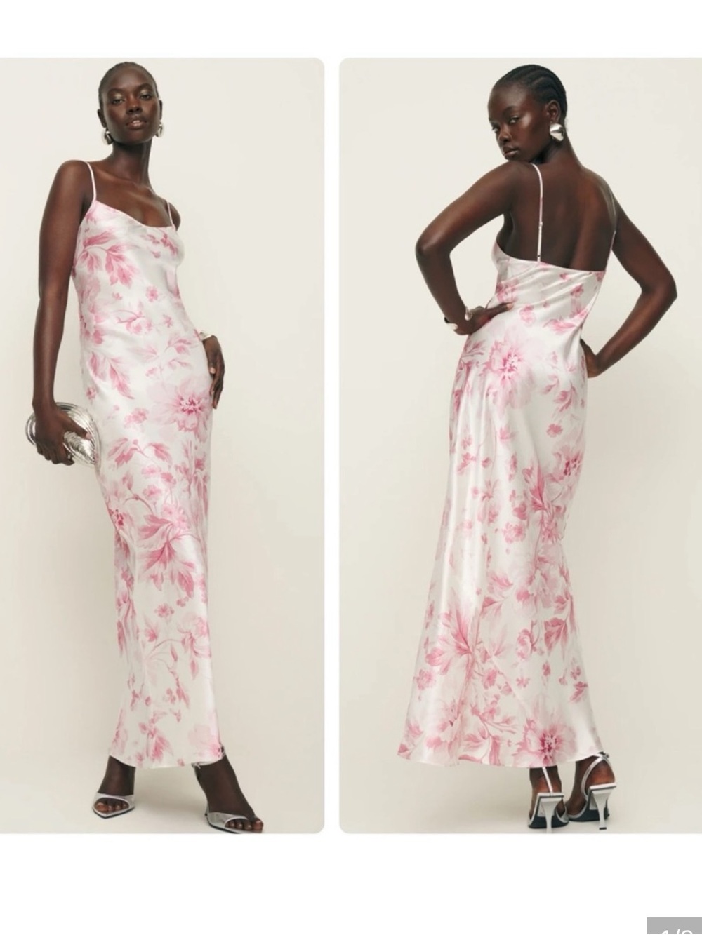 Reformation Parma Silk Dress Swoon